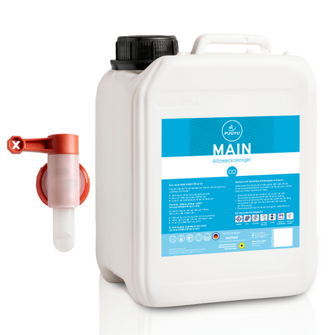 2,5 Liter Allzweckreiniger MAIN Nachfüllkanister inkl. Ausgießer