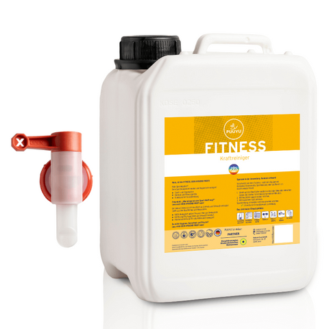 2,5 Liter Sportreiniger FITNESS Nachfüllkanister inkl. Ausgießer