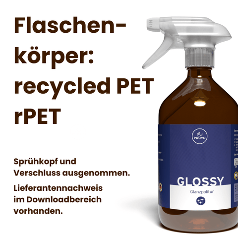 GLANZPOLITUR | GLOSSY - Poliert. Pflegt. Bremst Staub aus