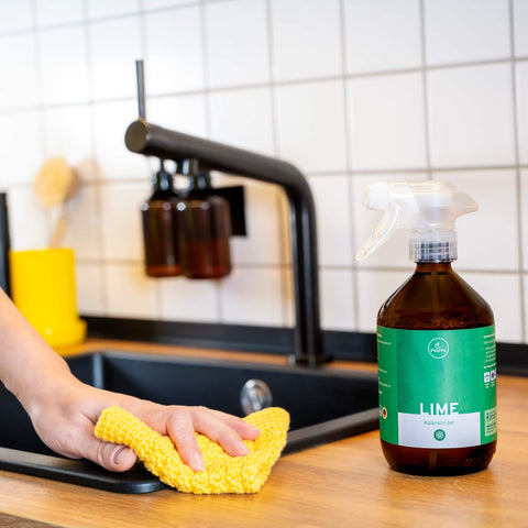Kalkreiniger LIME Anwendung Küche
